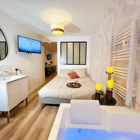 Daire Cozy Jacuzzi Chartrons Bordeaux